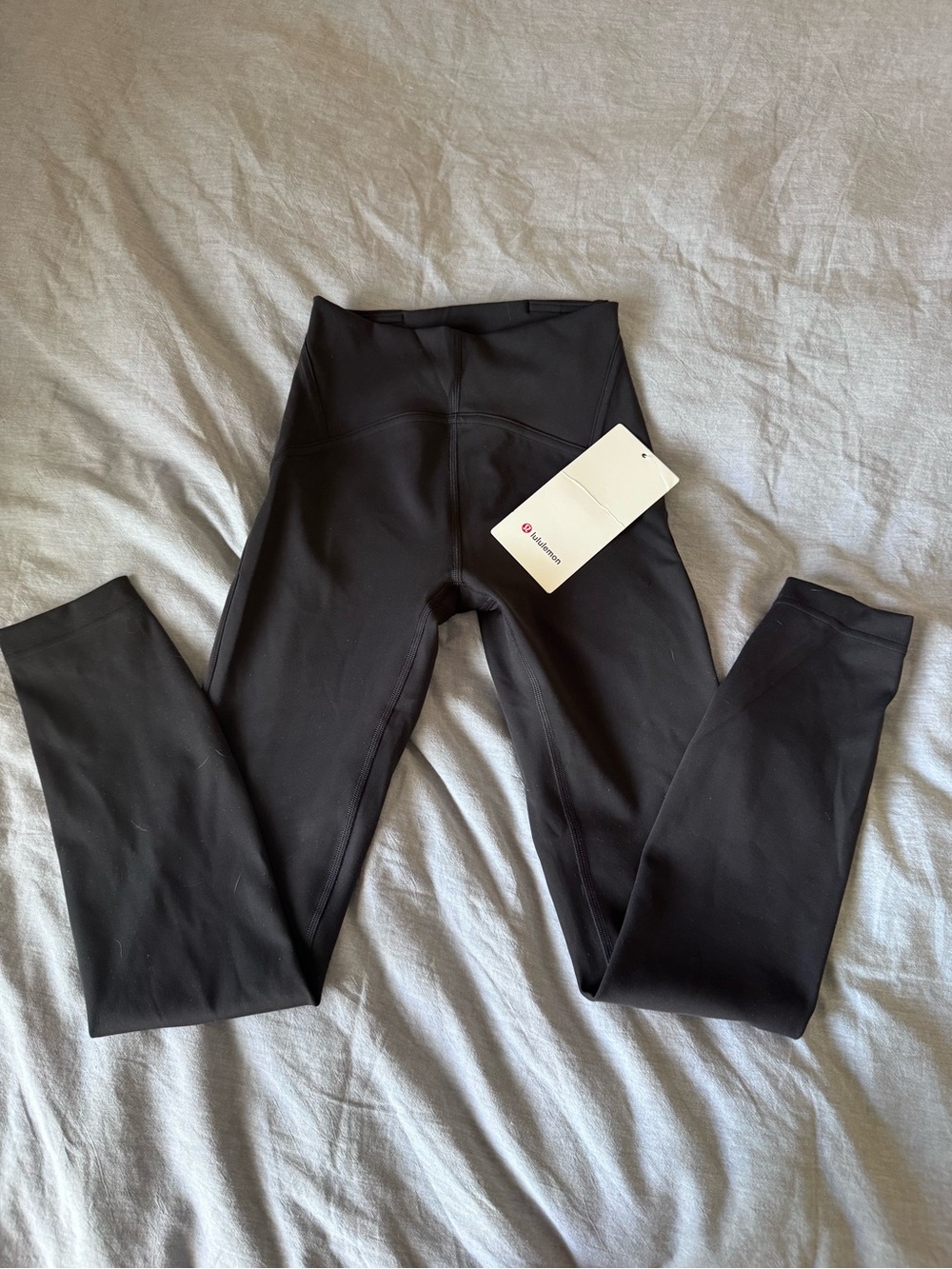 NWT lululemon athletica Instill HR Tight High-Rise 25” black leggings - 0